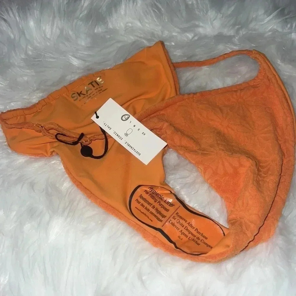 Skatie x Salty Blonde Aruba Terry bikini bottom XL - Picture 4 of 4